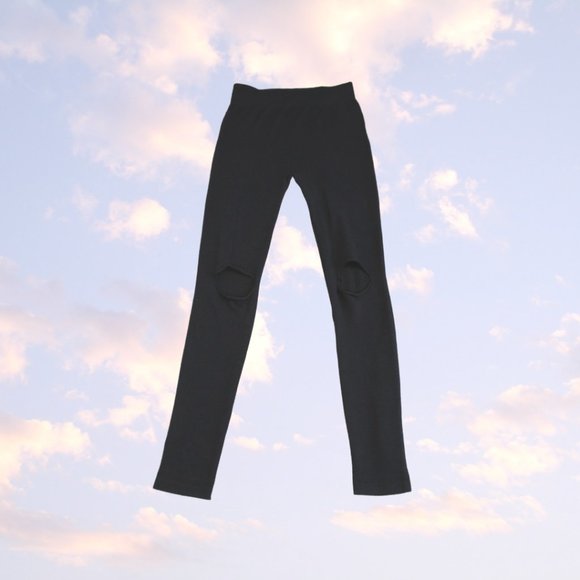 Distressed-look Leggings - Picture 1 of 2